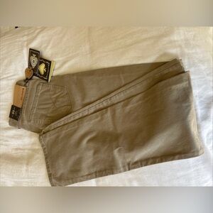 $165 New JACK OF SPADES Jeans Men's 31/34 Tan 5 Pocket Classic Pant STRAIGHT LEG